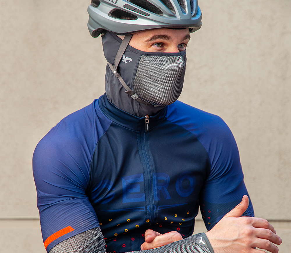 NAROO N0 - gray UV protection sports mask for cycling in the summer and spring blog on bgiambe