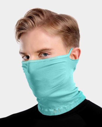 X1 – neck gaiter with ear loops breathable thin and quick-drying for summer mint