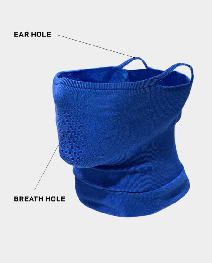 N1 - Extra Breathable Ultra Thin Summer Neck Gaiter with Holes mask