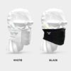 NAROO F1s - white sports mask on mannequin for all-weather usage, filtering, pollen, pollution, allergy uk certification-mannequin-min