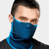 F5 The best face shield Sports Mask for cycling running for all weathers with Pollen and Pollution filtering features black blue