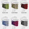 NAROO F5S - filtering sports mask for cycling, running, spring, and pollen season in black red, olive beige, black lime, navy pink, blue white and black white-min