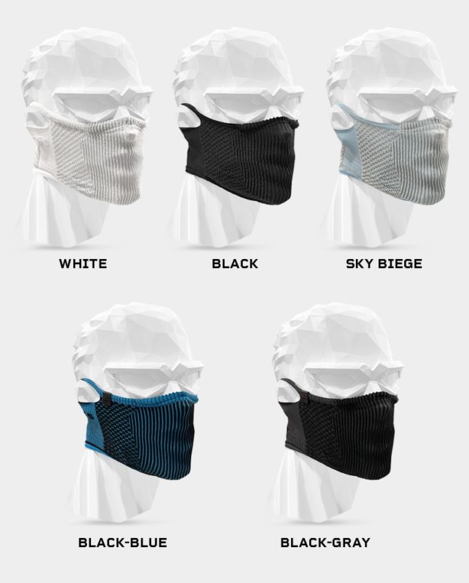 NAROO F5S -maska- filtrirna športna maska ​​za kolesarjenje, tek, pomlad in sezono cvetnega prahu v črno rdeči, olivno bež, črno limete, mornarsko roza, modro belo in črno belo - 1 min
