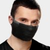 F5s Cool Face Shield short fit filtering sports mask for sport in hot weather black grey