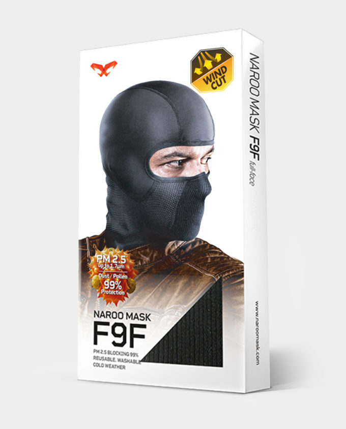 NAROO-F9F - BALACLAVA-BALACLAVA DE INVIERNO FILTRADO COSTURA PLANA