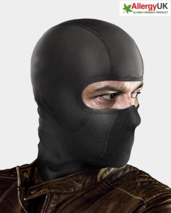 Motorcycle Balaclava NAROO F9F - black filtering sports mask for cold weather, UV protection, micronet, washable, for motorcycling, skiing, snowboarding in winter-min