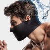 NAROO! N1s - black Sports Mask for Fishing and running for all-weather with moisture-wicking fabric and UV-Protection-min (1)-min