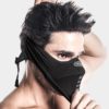 anti fog mask NAROO R5 - Black anti-fog sports mask for skiing and snowboarding in the snow and winter