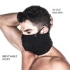 NAROO T-BONE5+ - functions 2 of Black anti-fog sports mask for skiing and snowboarding in the snow and winter