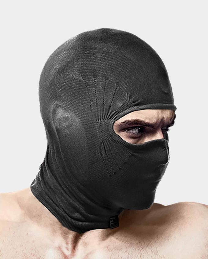 Balaclava Militar NAROO X3f - máscara esportiva preta para esqui e snowboard na neve e no inverno