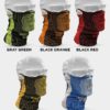 NAROO X5 - 1black-grey, black-blue, black-red, black-yellow, black-orange sports mask for UV protection, all-weather, mesh fabric, quick-dry fabric, and ear loops-1-min