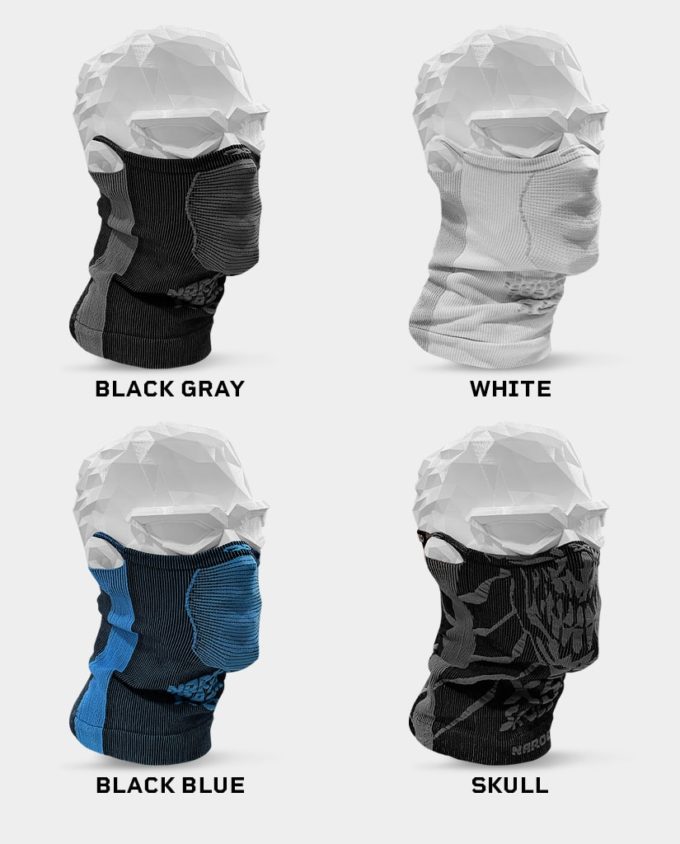 X5 - 2-in-1 Reversible Breathable Windproof Neck Gaiter | NAROO Sports Masks