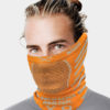 X9 Reversible Breathable Winter Neck Warmer for skiing and snowboarding blue