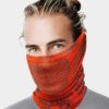 X9 Reversible Breathable Winter Neck Warmer for skiing and snowboarding red