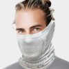X9 Reversible Breathable Winter Neck Warmer for skiing and snowboarding white