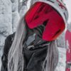 NAROO Z9H - black translucent anti-fog sports mask for skiing and snowboarding in the snow and winter-min
