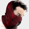 NAROO Z9H wine anti-fog snowboarding and ski balaclava for winter sports