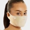 N1S Sports Absolute Breathable Face Shield with Holes beige