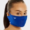 N1S Sports Absolute Breathable Face Shield with Holes blue