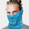 X9 Reversible Breathable Winter Neck Warmer for skiing and snowboarding blue