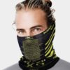 X9 Reversible Breathable Winter Neck Warmer for skiing and snowboarding green