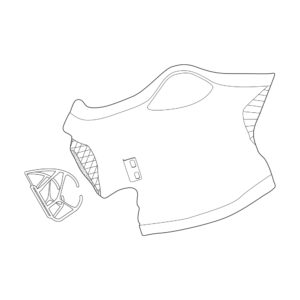 NAROO TBONE5+ - sportovní maska ​​proti zamlžování pro lyžování a snowboarding na sněhu a v zimě
