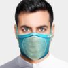 X5s Cover-up Reversible sports face shield for cycling and running sky beige