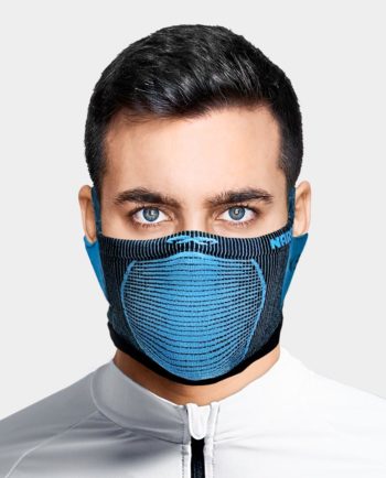 Maschera sportiva reversibile per ciclismo X5s running nera blu