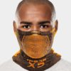 x5-NAROO X5 -orange- sports mask for UV protection, all-weather, mesh fabric, quick-dry fabric, and ear loops.jpg