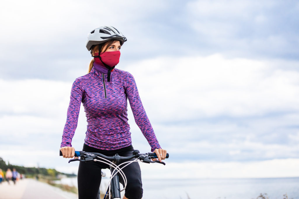 NAROO E3 - женщина-езда на велосипеде с розовой защитой от ультрафиолета, многофункциональная для пеших прогулок, бега, рыбалки, езды на мотоцикле 1