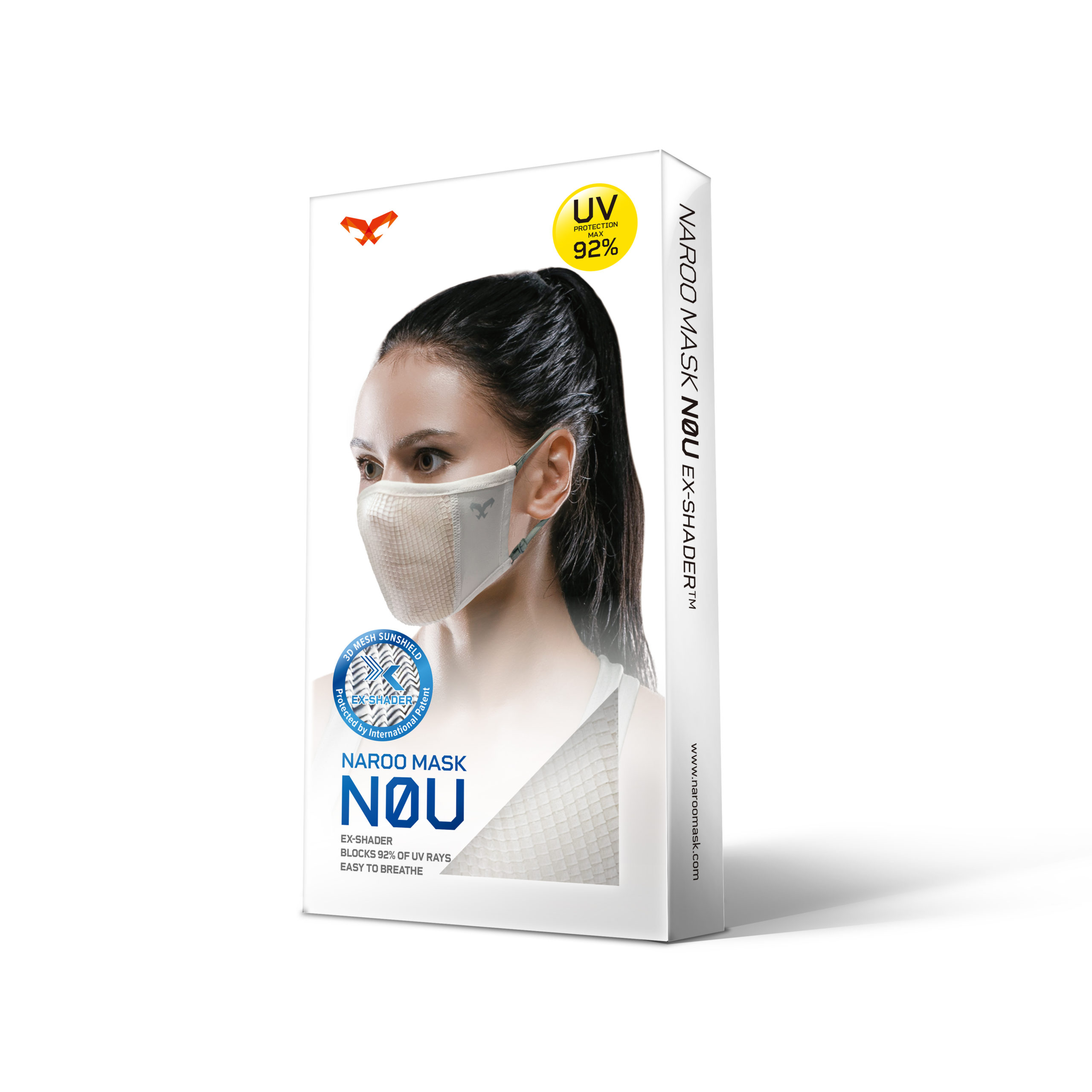 NAROO N0U - package for UV protection sports mask for cycling in the summer and spring