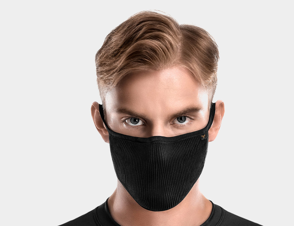 NAROO F.U Plus Copper- black antimicrobial filtering sports masks for spring and summer with pollution, pollen, uv rays and fine dust 1