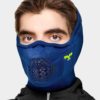 Neck Warmer Gaiter Balaclava for Skiing & Snowboarding -NAROO Z5H - Black anti-fog sports mask for skiing and snowboarding in the snow and winter classic blue