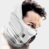 NAROO Z9H white anti-fog snowboarding and ski balaclava for winter sports