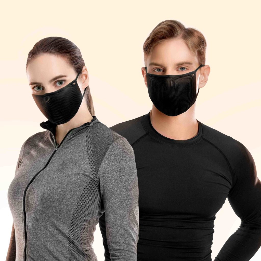 NAROO FU Plus - Mască sportivă filtrantă pentru alergare primăvara și vara