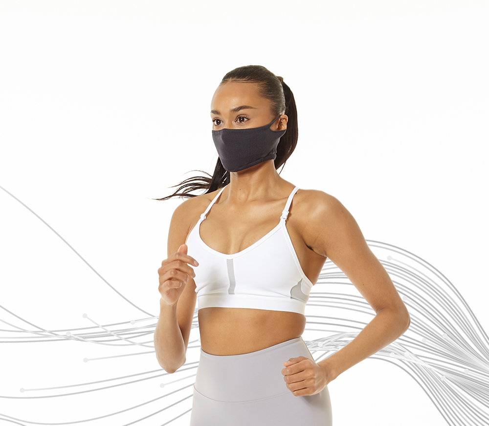 NAROO F1S - filtering mask for running in the spring and pollen. Aisha running v2