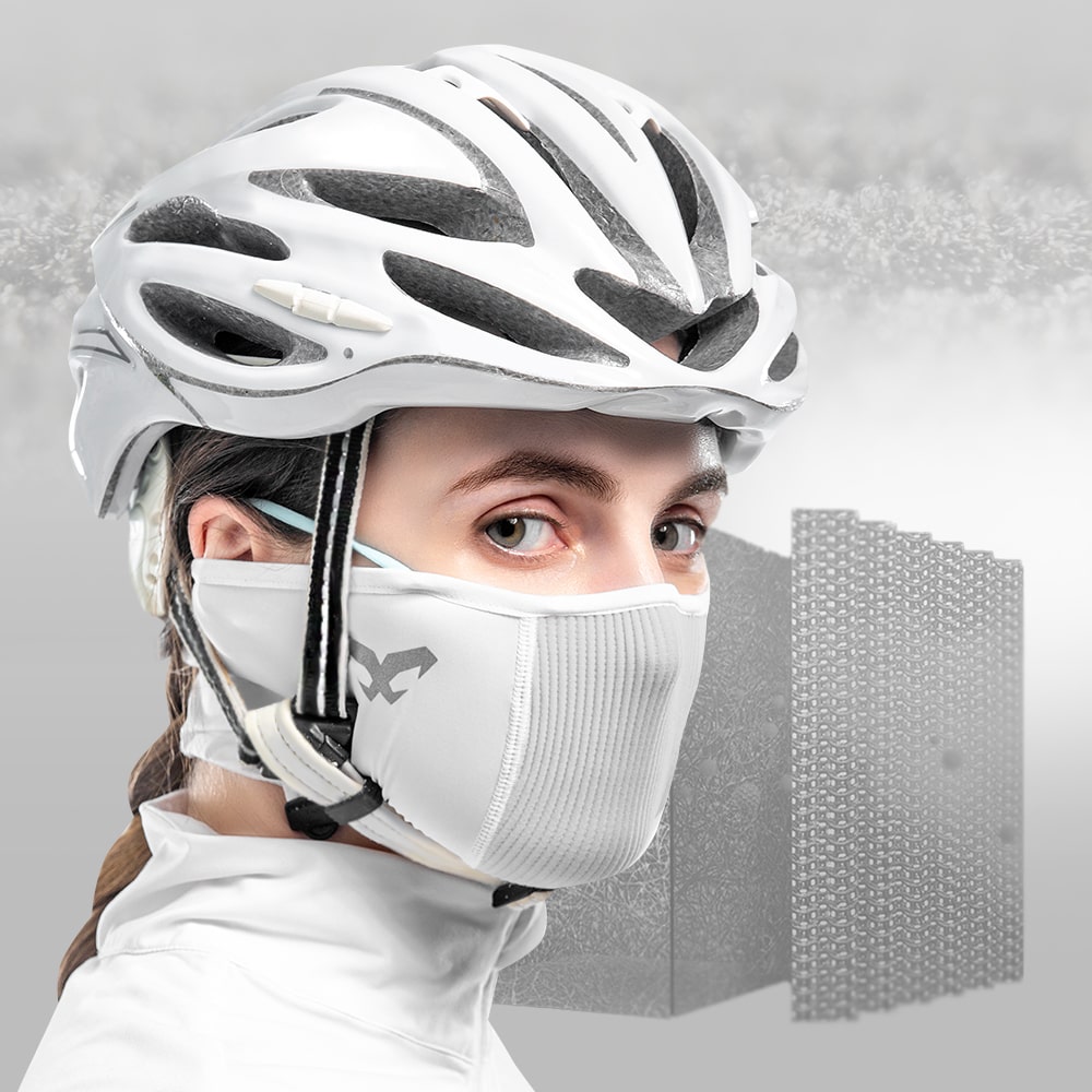 NAROO F1s - filtering sports mask for sports in pollen and spring seasons no sneezing v2