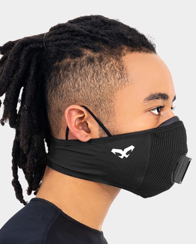 masker wajah untuk alergi Breathable Filtering Sports Face Mask dengan 3D Air-Room & Exhalation Valve - NAROO FZ1 (12)