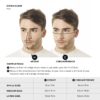 f1s-NAROO infographic for how to measure sizes of masks and balaclavas