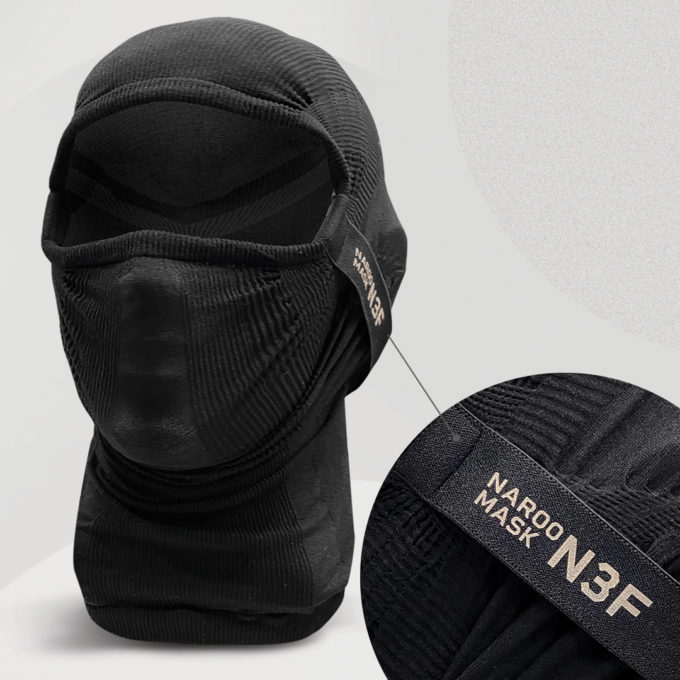 N3F - Full Face Balaclava Lightweight for motorsykkelhesteridning (1