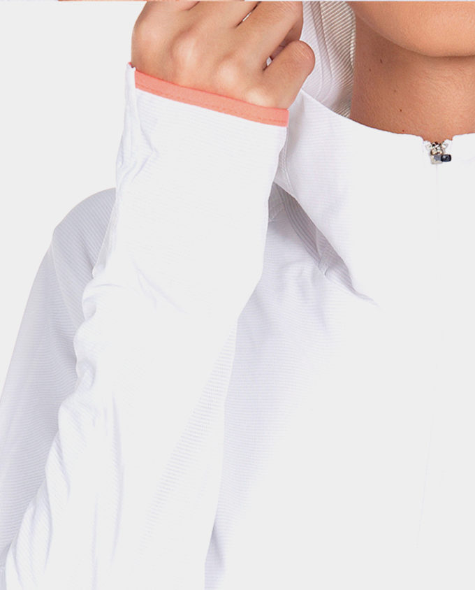 Camisa con capucha de manga larga transpirable con protección solar