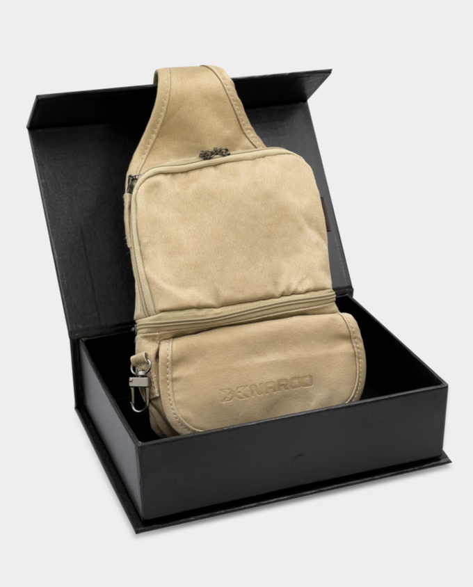 NAROO Sideflip - Multi-Pocket Leather Purse Waist Bag Hip Bag City Pouch