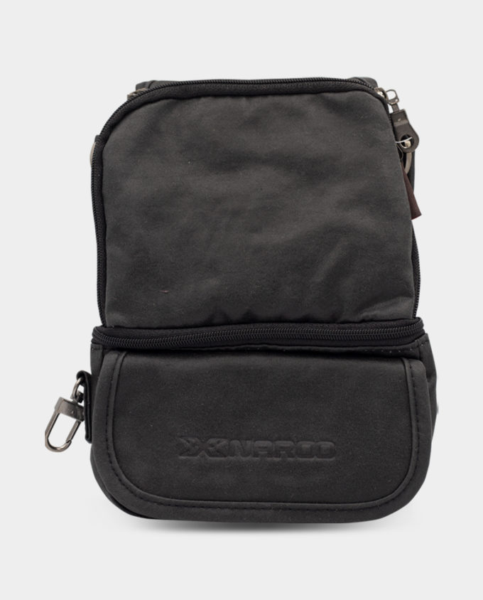 NAROO Sideflip - usnjena torbica z več žepi, torbica za pas, torba za boke, mestna torbica