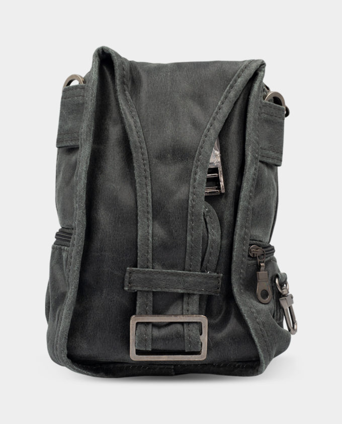 NAROO Sideflip - Bolsa de couro com vários bolsos, bolsa de cintura, bolsa de quadril, bolsa de cidade