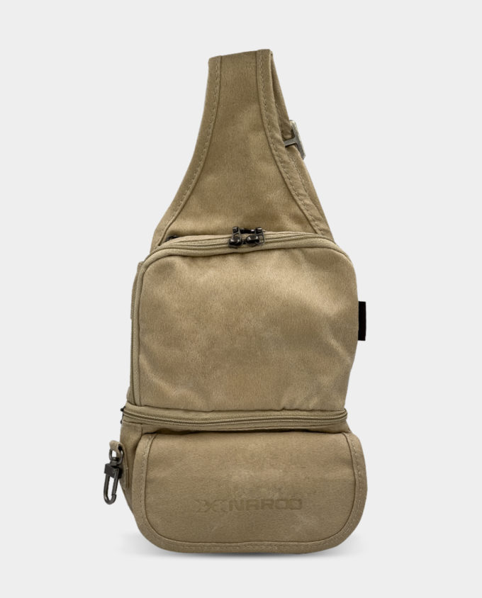 NAROO Sideflip - Több zsebes bőr pénztárca deréktáska Hip Bag City Pouch