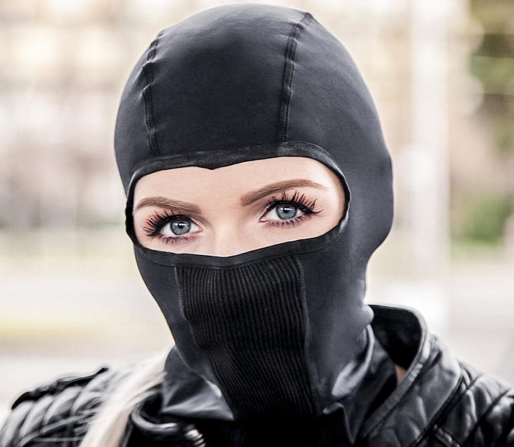 F3F - Lightweight Filtering Moisture-Wicking Breathable Balaclava Head Cover for sport and motorcycle girl blog