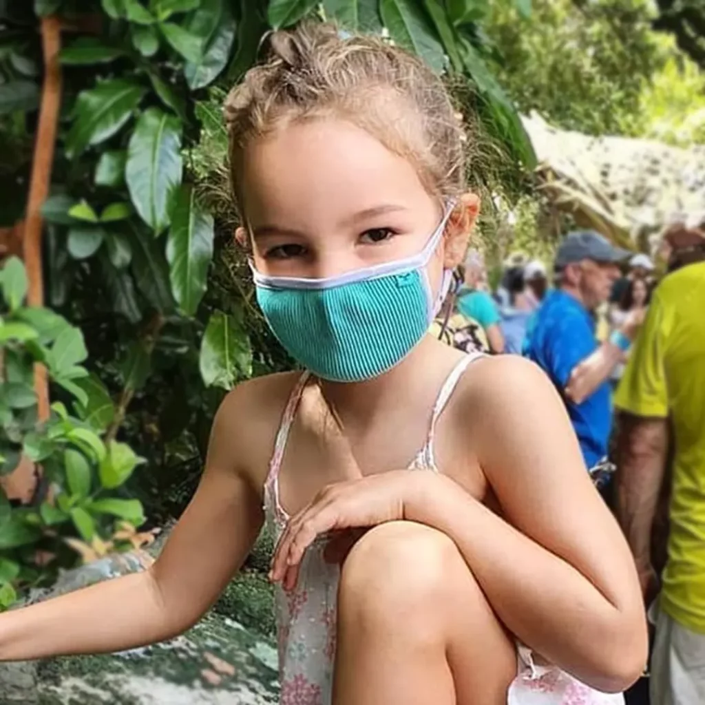 FU Plus Kids - Waschbare, filternde, atmungsaktive Gesichtsmaske für Kinder | NAROO Sportmasken
