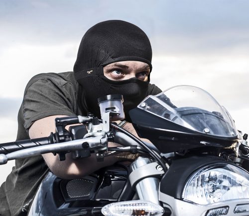 lightweight, moisture-wicking, NAROO Motorcycle Balaclava with hidden ponytail straight and unobstructed vision -n3f